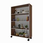 Kenzlife mutfak dolabı raziye 128*070*030 cvz tekerlekli banyo evrak ofis ayakkabılık kiler