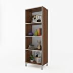 Kenzlife kitaplık tuğçe 128*060*020 cvz ayaklı mutfak dolabı banyo ofis ayakkabılık kiler