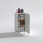 Kenzlife mutfak dolabı zehra 088*050*032 byz kilitli ayaklı banyo evrak ofis kitaplık ayakkabılık kiler