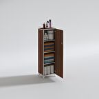 Kenzlife mutfak dolabı zehra 128*030*032 cvz kilitli ayaklı banyo evrak ofis kitaplık ayakkabılık kiler