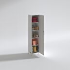 Kenzlife mutfak dolabı zehra 168*030*032 byz kilitli ayaklı banyo evrak ofis kitaplık ayakkabılık kiler