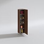 Kenzlife mutfak dolabı zehra 168*030*032 cvz kilitli ayaklı banyo evrak ofis kitaplık ayakkabılık kiler