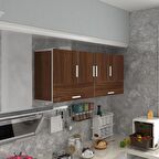 Kenzlife hazır mutfak general cvz 060*150*32 mutfak banyo dolabı kapaklı raflı