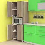 Kenzlife fırın dolabı bedriye crd 185*66*45 mutfak banyo kiler ofis