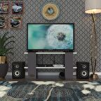 Kenzlife televizyon sehpası bangkok gri 040*150*30 tv ünitesi