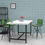 Knsz ufak boy tel bar sandalyesi 1 li uslu syhyşl sırt minderli 55 cm oturma yüksekliği mutfak bahçe cafe ofis