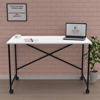 Kenzlife ofis masası momoko 075*150*40 byzsyh tekerlekli bilgisayar çalışma büro