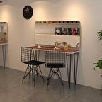 Knsz masa sandalye takımı hem75mazlum cvzsyh 100*040 2 sandalye syhsyh