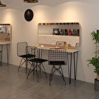 Knsz masa sandalye takımı hem75mazlum crdsyh 120*040 3 sandalye syhsyh