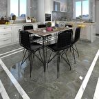 Knsz masa sandalye takımı hem75mazlum crdsyh 130*070 sm 6 sandalye syhsyh sırt minderli