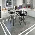 Knsz masa sandalye takımı hem105zengin byzsyh 120*040 3 sandalye syhsyh kolçaklı