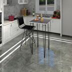 Knsz masa sandalye takımı hem105zengin grisyh 060*060 1 sandalye syhsyh sırt minderli