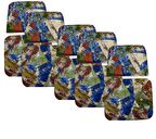 Knsz minder seti 5 li zng&mğr&uslu geometrik desen oturma ve sırt tel sandalyesi minderi bir arada