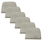 Knsz sırt minderi 6 lı mazlum byz suni deri cırtlı tel sandalyesi sırtı için