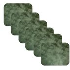 Knsz oturma minderi 6 lı zengin&mağrur&uslu haki siyah kumaş tel bar sandalyesi için