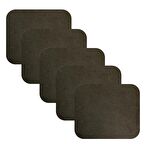 Knsz oturma minderi 5 li zengin&mağrur&uslu kahve penye kumaş tel bar sandalyesi için