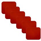 Knsz oturma minderi 6 lı zengin&mağrur&uslu krm suni deri tel bar sandalyesi için