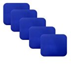 Knsz oturma minderi 5 li zengin&mağrur&uslu mvi suni deri tel bar sandalyesi için