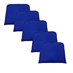 Knsz sırt minderi 5 li zng&mğr&uslu mvi suni deri cırtlı tel bar sandalyesi sırtı için