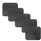 Knsz oturma minderi 5 li artis&mutlu syh suni deri tel bar taburesi sandalyesi için