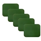 Knsz oturma minderi 5 li zengin&mağrur&uslu yşl suni deri tel bar sandalyesi için