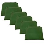 Knsz sırt minderi 6 lı mazlum yşl suni deri cırtlı tel sandalyesi sırtı için