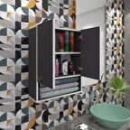 Kenzlife banyo ecza dolabı bakunin byz 60*40*20 mutfak (m)üst arkalıklı alt arkalıksız