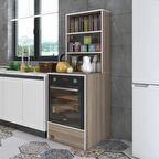 Kenzlife ankastre fırın dolabı esmacan crd 165*60*56 mutfak eko düz