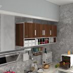 Kenzlife hazır mutfak konsta cvz 060*150*22 mutfak banyo dolabı kapaklı raflı