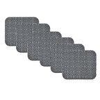 Knsz oturma minderi 6 lı mazlum talen kumaş tel sandalyesi oturma yeri için