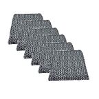 Knsz sırt minderi 6 lı mazlum talen kumaş cırtlı tel sandalyesi sırtı için