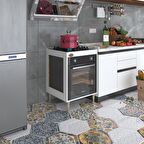 Kenzlife ankastre modülü kabini emir timur3 byz 89-81*60*56 fırın ocak dolabı ayarlı ayaklı 