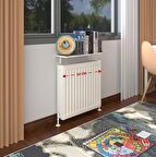 Kenzlife petek üstü raf dresuar golden boy cvz 050*24 tekli kitaplık duvar rafı 050 cm uzunluk