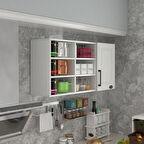 Kenzlife hazır mutfak dolabı nane90 byz mod1 90*120*32 mebran kapak suntalam gövde