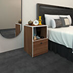 Kenzlife komodin yokatta cvz 60*39*39 komidin kitaplık ayakkabılık kapaklı arkalıklı