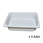 Kenzlife çamaşır mutfak sepeti byz 10*040*30 plastik sepet 03 adet 