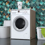 Kenzlife çamaşır&kurutma makinesi dolabı büyük boy afanasi crd 100*80*70 banyo kapaksız arkalıksız