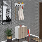 Kenzlife ayakkabılık cimcime4 crdbyz 68*060*32 kapaklı 4 raflı 12 çift ayakkabı kapasitesi