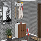 Kenzlife ayakkabılık cimcime5 cvzbyz 83*060*32 kapaklı 5 raflı 15 çift ayakkabı kapasitesi