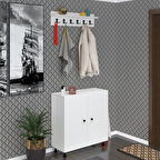 Kenzlife ayakkabılık çapula5 byz 83*080*30 kapaksız 5 raflı 20 çift ayakkabı kapasitesi