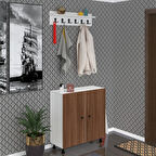 Kenzlife ayakkabılık galoş5 cvzbyz 53*080*32 kapaklı 5 raflı 20 çift ayakkabı kapasitesi