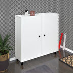 Kenzlife ayakkabılık yemeni6 byzbyz 98*120*32 kapaklı 6 raflı 36 çift ayakkabı kapasitesi