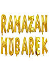 Ramazan Mubarek Folyo Balon Seti 40 cm