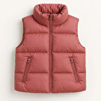 KIZ ÇOCUK ŞİŞME YELEK PEMBE