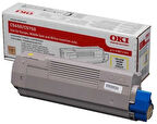 Oki C5650 (43872321) Sarı Orjinal Toner