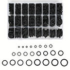 800 Parça 24 Çeşit Oring Seti Kauçuk Conta Seti Su Geçirmez Isıya Dayanıklı