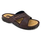 Ceyo 3200 1 Anatomik Erkek Terlik - Kahverengi