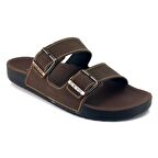 Ceyo Bahama 10 Anatomik Erkek Terlik - Kahverengi