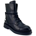 Mammamia 1935 23KB Kadın Günlük Bot - Siyah