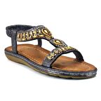 Guja 15217 24YS Kadın Günlük Sandalet - Gri